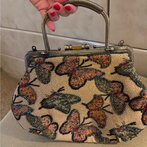 Butterfly purse